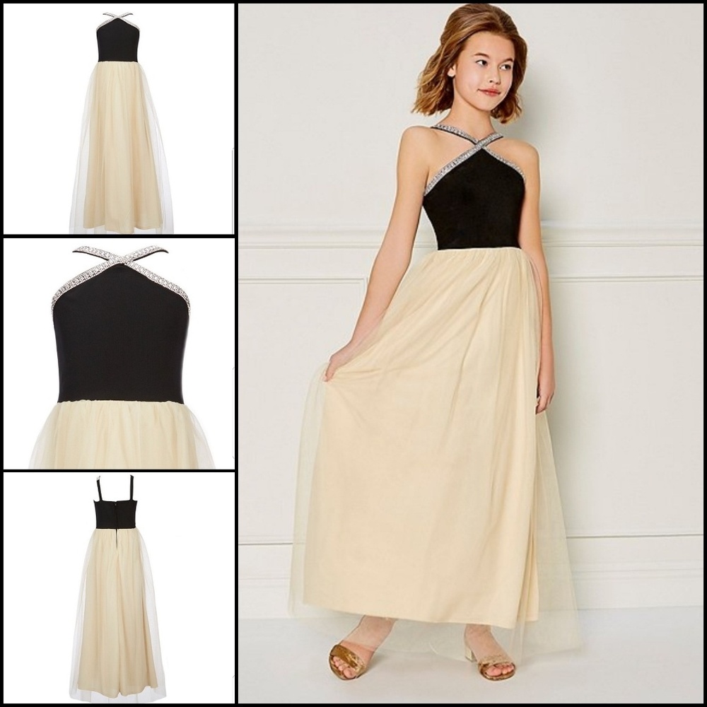 Poppies & Roses Girl Formal Dress Gown Social 14